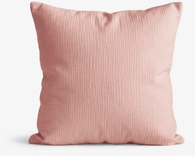 Goldea mušelínová obliečka na vankúš - broskyňová 40 x 40 cm