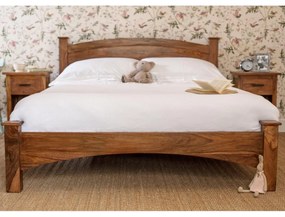 furniture-nabytek.cz - Posteľ z masívu z dreva palisander 200x180