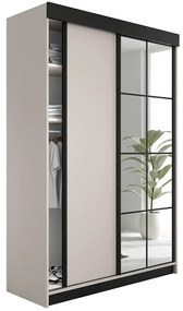 Skriňa Lamaro 167 Kašmír + Čierne vložky