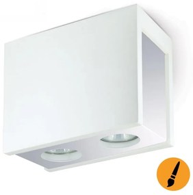 Stropné bodové svietidlo PURO CHROME 2xGU10/25W/230V