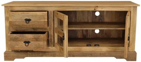 furniture-nabytek.cz - Masívne tv stolík z dreva mango 140x60x45