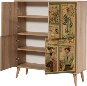 Skrinka Antique Sonoma Oak