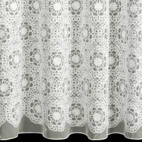 ZÁCLONA NA KRÚŽKOCH LIZA 140X250 CM PRIRODNÁ