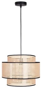 Luster na lanku TAKARA 1xE27/20W/230V pr. 40 cm béžová