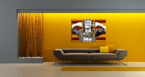 Ručne maľovaný POP Art obraz Francesco Totti | rôzne rozmery