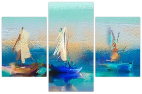 Obraz - Obraz krajiny, maľba (90x60 cm)