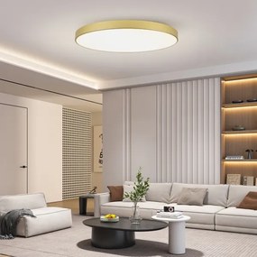 Brilagi-LED Stropné svietidlo POOL LED/180W/230V 3000/4500/6000K priemer 120 cm zlaté