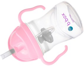 Hrnček so slamkou - čerešňový kvet 240 ml