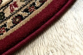 Koberec ROYAL ADR kruh vzor 1745 bordo