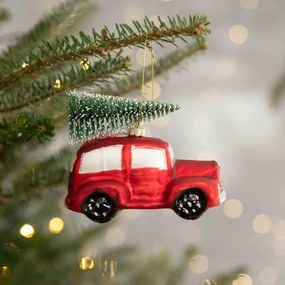 Závesná vianočná dekorácia FAVER auto 836492