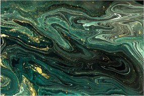 Obraz - Zelený mramor (90x60 cm)