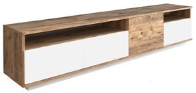 TV stolek FR5 180 cm borovice/bílý