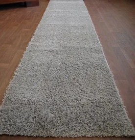 Shaggy koberec Parisian šedý 80 x 300cm