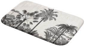Čierno-béžová kúpeľňová predložka 45x75 cm Cocoty – douceur d'intérieur