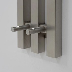 Kovový nástenný vešiak v striebornej farbe 65 cm Senza – Spinder Design