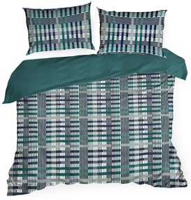 SATÉNOVÉ OBLIEČKY NIKA47 200X220 CM, 2 KS 70X80 CM VZOROVANÉ