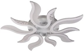LED Stmievateľný prisadený luster LED/65W/230V 3000-6500K biela + diaľkové ovládanie