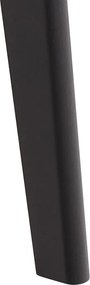 Okrúhly jedálenský stôl Roxby 120 cm čierny