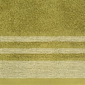 BAVLNENÝ UTERÁK MERY SADA 3KS 70X140 CM OLIVOVÁ