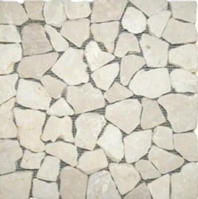 Kamenná mozaika Premium Mosaic Stone béžová 30x30 cm mat STMOSCRW, (bal. 1,000 m2 )