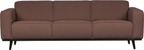 BePureHome Statement 230 cm látková sedačka - Hnedá