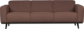 BePureHome Statement 230 cm látková sedačka - Hnedá