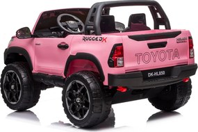 JOKOMISIADA Elektromobil Toyota Hilux pre 2 osoby, model PA0250 ružové