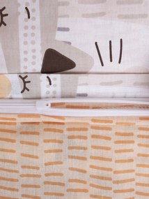 Predĺžené bavlnené obliečky Renforcé – Mačacia invázia