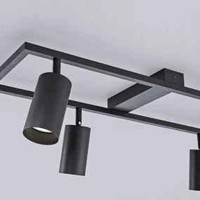 Bodové svietidlo 4xGU10/30W/230V čierne