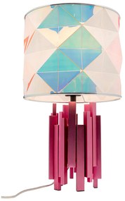 Coachella stolová lampa viacfarebná