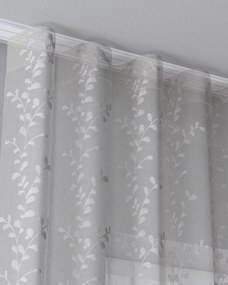 Záclona s riasením WAVE farba produktu krémová látka polopriehľadný, zapletaná