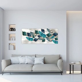 Obraz - Ilustrácie peria (120x50 cm)