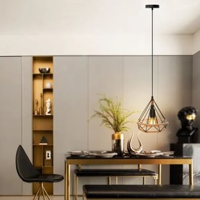 Aigostar - Luster na lanku 1xE27/60W/230V