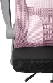 Detská otočná stolička ružová KA-K2008 PINK