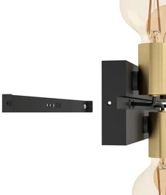 Eglo 900509 - Stropné svietidlo MACCHIONE 4xE27/10W/230V