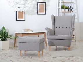 Relaxačné kreslo Margis (sivá). Akcia -20%. Vlastná spoľahlivá doprava až k Vám domov. 1136085