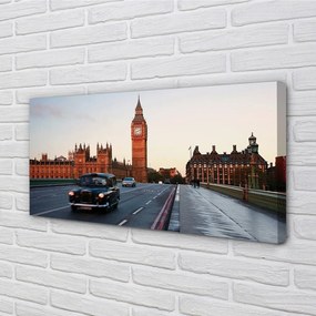 Obraz canvas Sky mestské autá ulice 140x70 cm