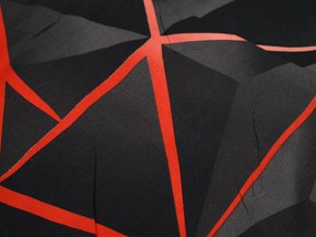 Bavlnené obliečky GRAPHIO červené Rozmer obliečky: 70 x 90 cm | 140 x 200 cm