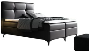 Čalúnená posteľ boxspring FIGARO + topper, 200x200, madryt 1100