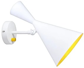 Nástenné svietidlo MODERN 1xE27/20W/230V biele