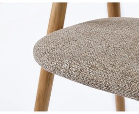 Béžová/v prírodnej farbe jedálenská stolička Relate – Unique Furniture