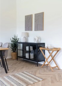 Vitrína Bisalia 11 (čierna). Akcia -15%. Vlastná spoľahlivá doprava až k Vám domov. 1147349