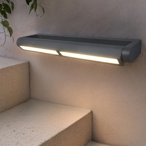 Brilagi -LED Vonkajšie nástenné svietidlo SALERNO LED/24W/230V 66 cm antracit IP65