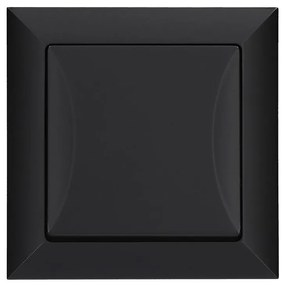 Jeden prepínač POLA black 33200