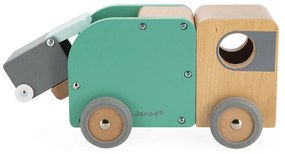 Drevené auto Bolid - Smetiari