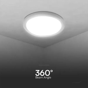LED Stmievateľné stropné svietidlo LED/60W/230V 3000-6500K 49,2 cm biela + DO