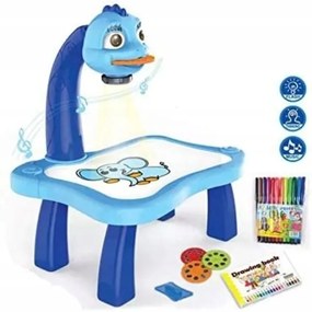 Projektor pre výučbu kreslenia modrý MalPlay