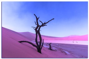 Obraz na plátne - Mŕtvy strom v dunach 1130FA (100x70 cm)