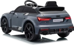 Detské elektrické autíčko Audi RS6 Avant GT sivá