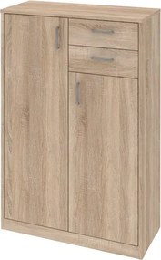 Vysoká kombinovaná komoda Mega 58, dub sonoma
